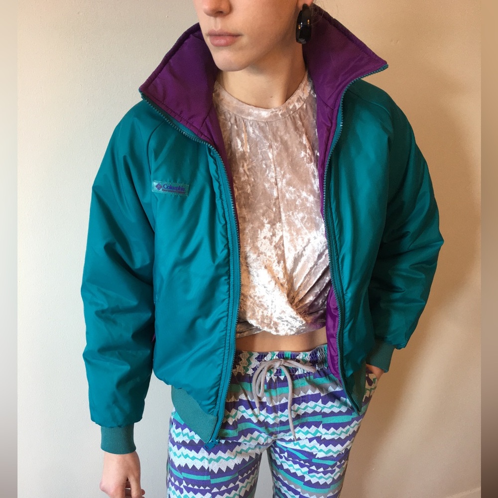 Vintage Columbia Reversible Jacket